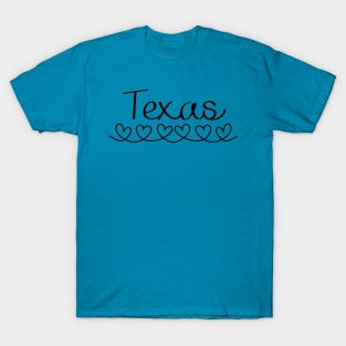 Texas Hearts T-Shirt